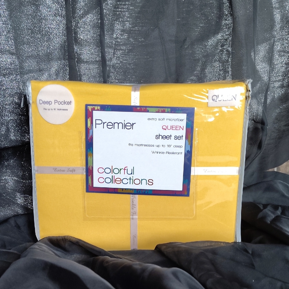 Premier Yellow Queen Sheet Set